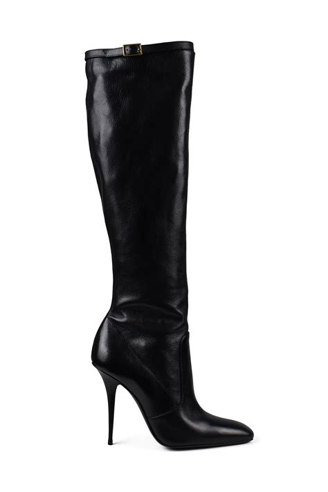 bottes yves saint laurent 2017|saint laurent leather boots.